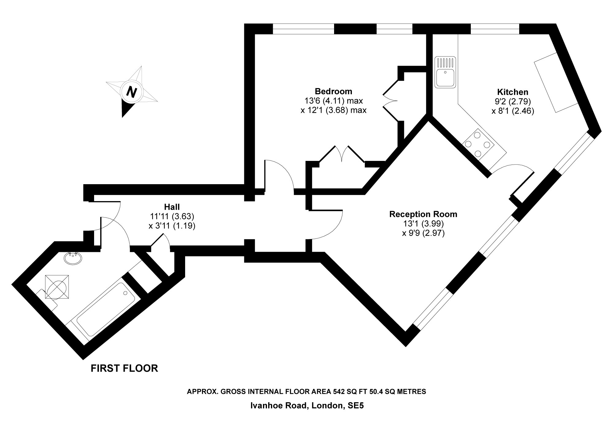 Flat B Floor Plan